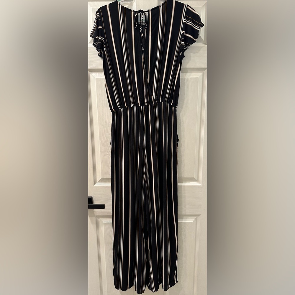 Time and Tru Striped Jumpsuit - Picture 2 of 14